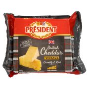 Slika produkta SIR BRITISH CHEDDAR VINTAGE, PRESIDENT, 200G