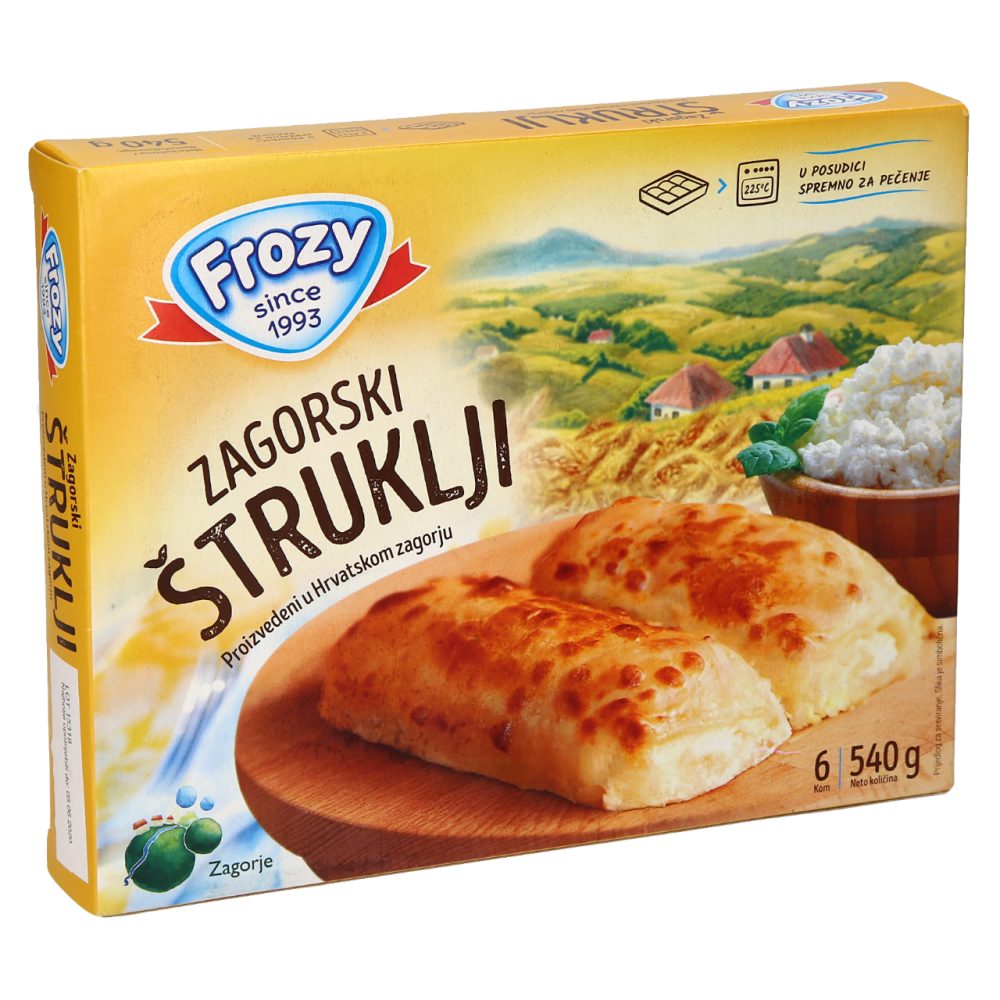 ZAGORSKI ŠTRUKLJI, FROZY, 540G