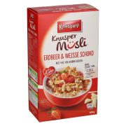 Slika produkta HRUSTLJAVI MUSLI JAGODA IN BELA ČOKOLADA, KNUSPERLI, 600G
