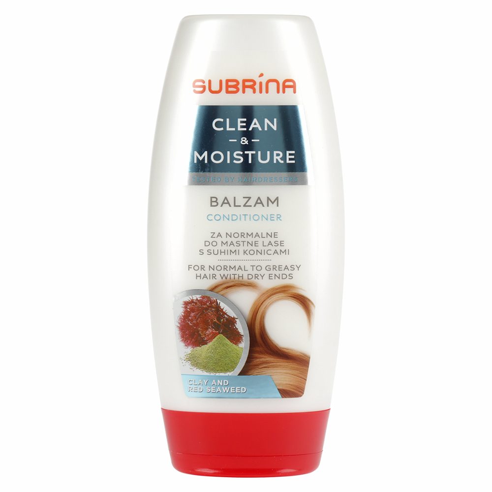 balzam za lase clean&moisture, subrina, 250ml