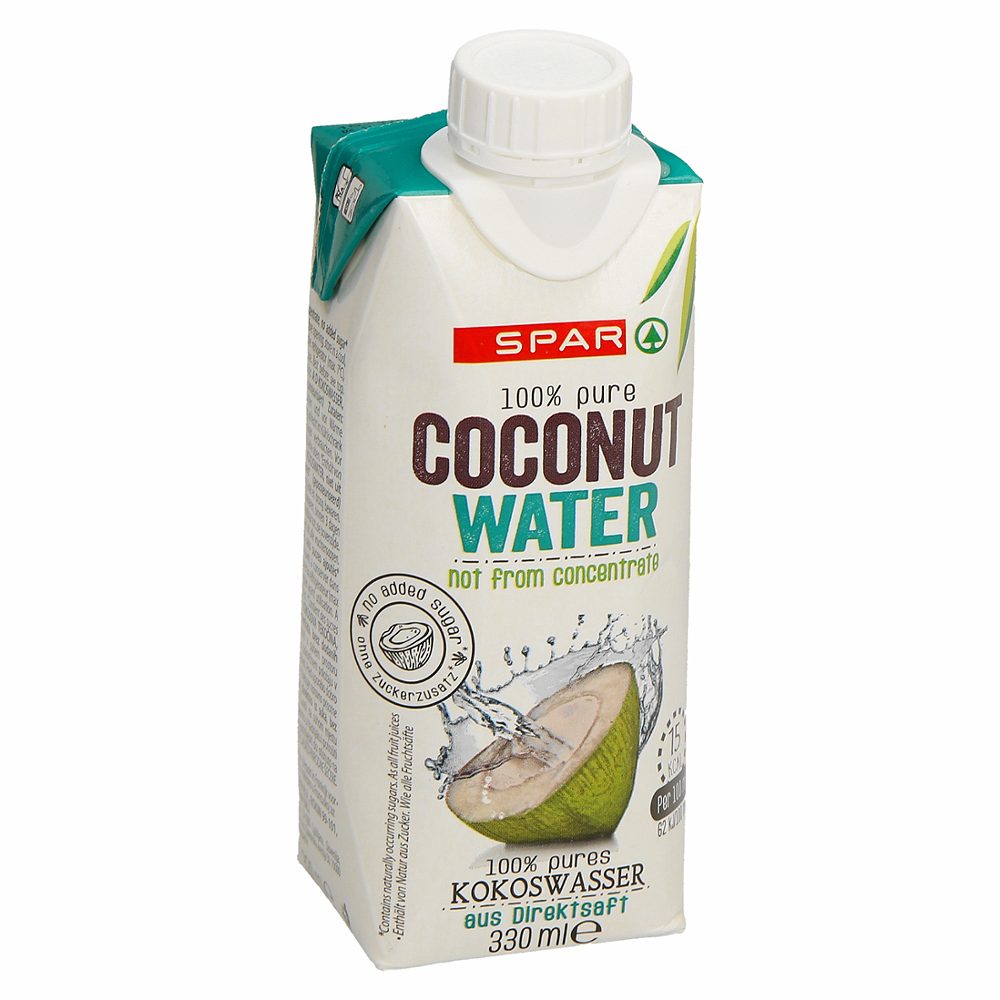 kokosova tekočina, spar, 330ml