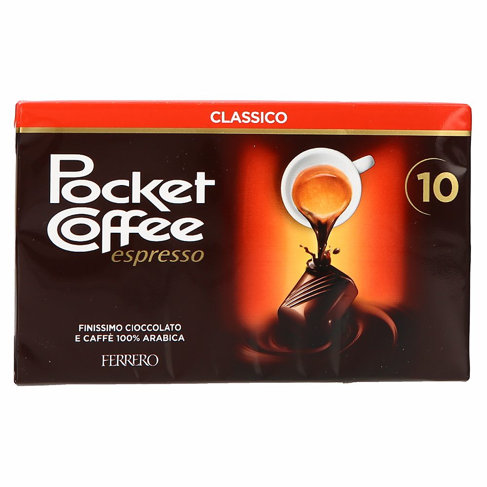 čokoladne praline pocket coffee, ferrero, 10/1, 125g