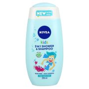 Slika produkta GEL ZA PRHANJE IN ŠAMPON ZA LASE ZA DEČKE, MAGIC APPLE, NIVEA KIDS, 250ML