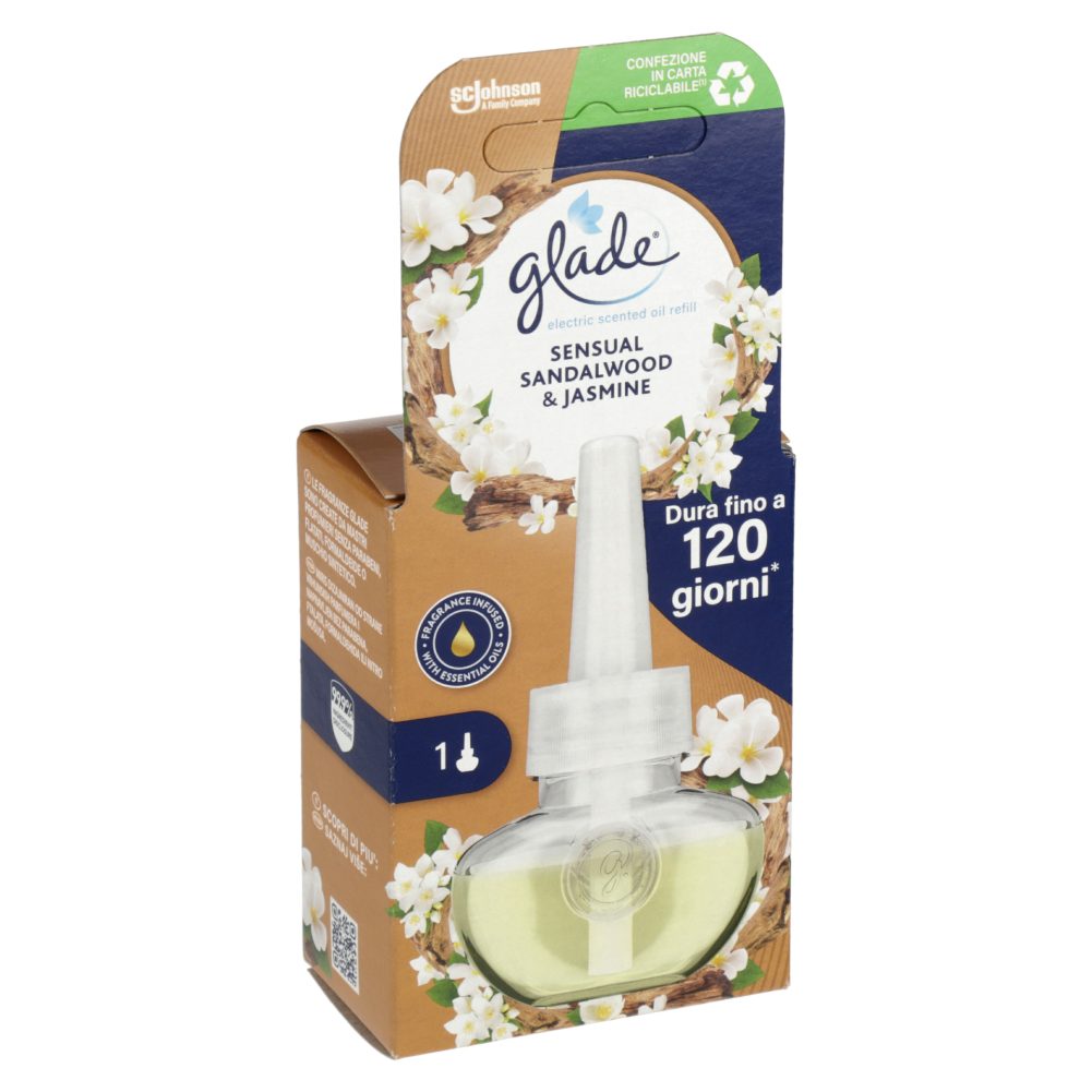 POLNILO ZA EL. OSVEŽILEC SENSUAL SANDALWOOD & JASMINE, GLADE, 20ML