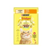 Slika produkta MOKRA HRANA ZA MAČKE PIŠČANEC, FRISKIES, 85G