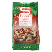 Slika produkta MEŠANICA INDIJSKIH OREŠČKOV IN BRUSNIC, S-BUDGET, 250G