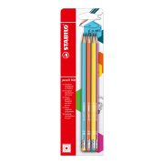 Slika produkta GRAFITNI SVINČNIK Z RADIRKO, STABILO, 6/1