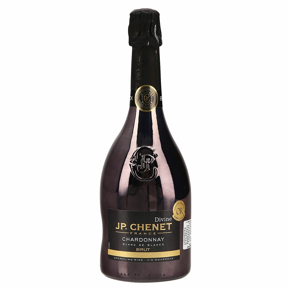 peneče vino divine chardonnay, jp. chenet, 0,75l