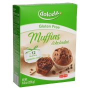Slika produkta ZMES MUFFINS ČOKOLADNI BREZ GLUTENA, DOLCELA, 235G