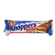 Slika produkta VAFELJ Z MLEČNO IN LEŠNIKOVO KREMO PEANUT, KNOPPERS NUTBAR, 40G