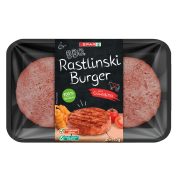 Slika produkta RASTLINSKI BURGER OKUS GOVEDINA, SPAR BBQ, 2X115G