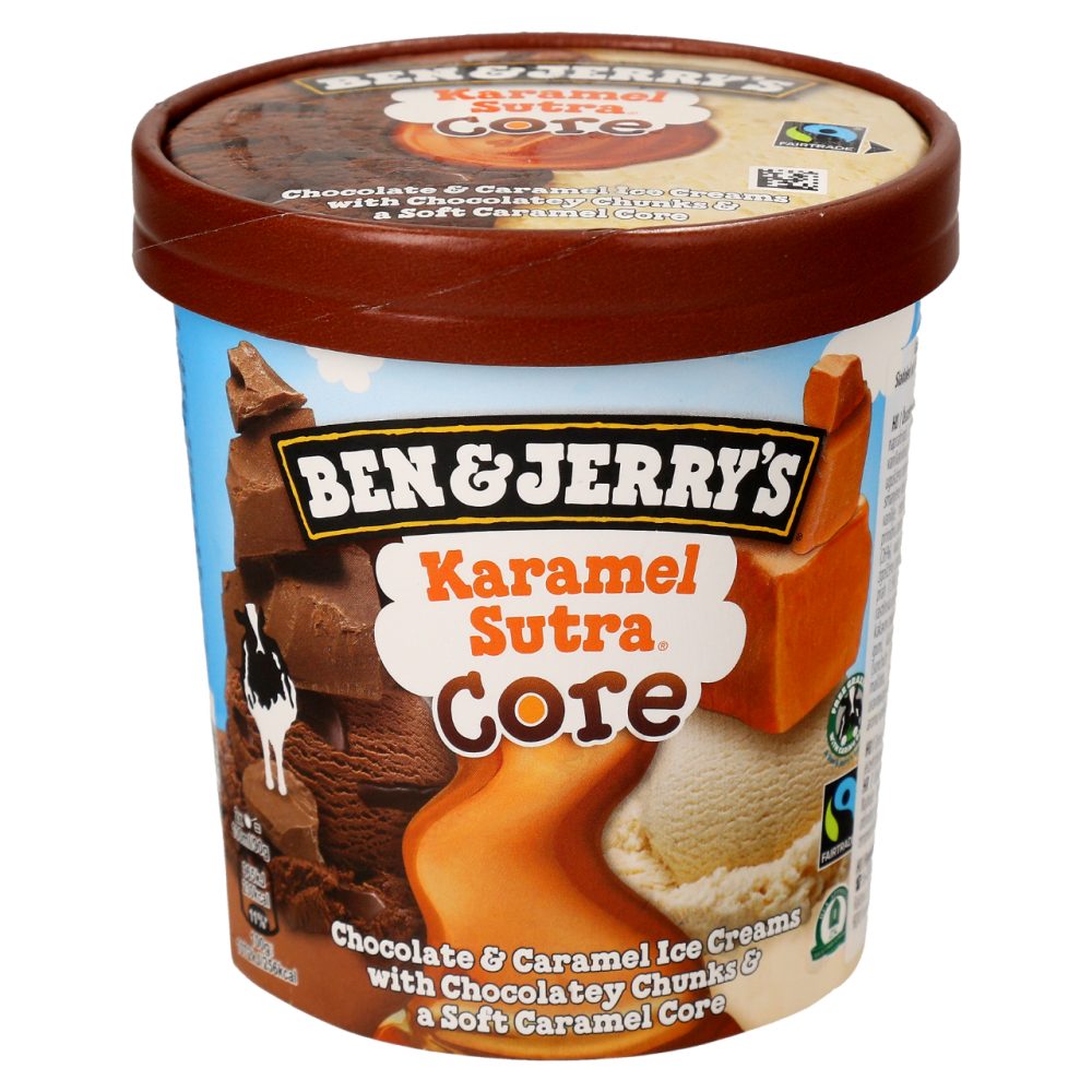 Sladoled v lončku, Karamel sutra, Ben & Jerry's, 465 ml