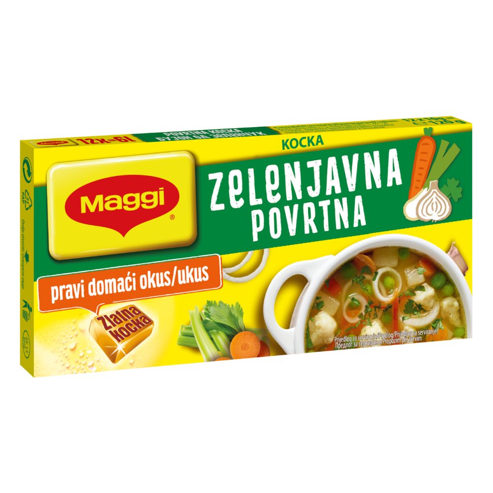 ZELENJAVNA JUHA V KOCKI, MAGGI, 120G