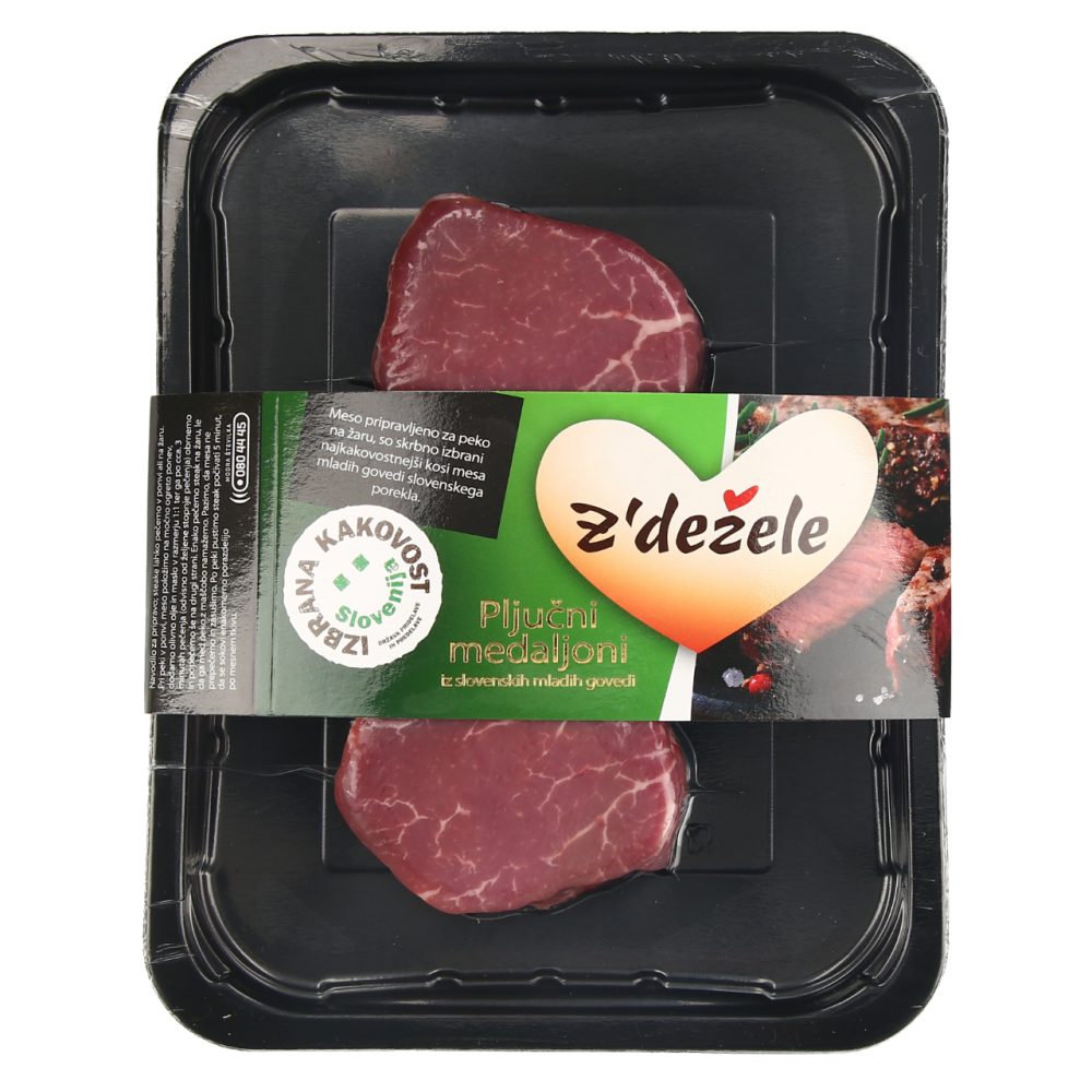PLJUČNI MEDALJONI ZORJENI GOVEJI, Z´DEŽELE, 240G