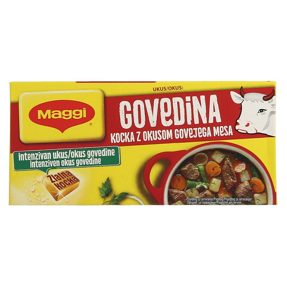 GOVEJA JUHA V KOCKI, MAGGI, 120G
