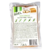 Slika produkta KRUH S SEMENI BREZ GLUTENA, NAREZAN, SOEL, 190G