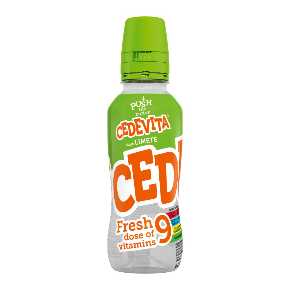 Napitek Fresh, limeta, Cedevita, 340 ml