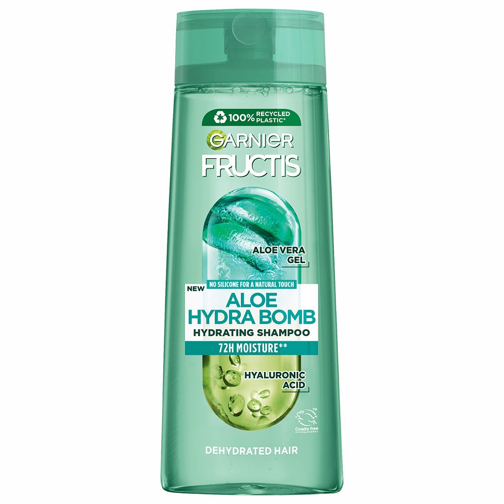 šampon za lase aloe hydra bomb, garnier fructis, 400ml, xxl