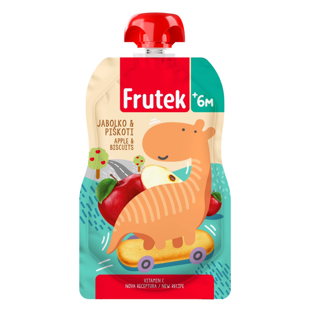 Kaša piškoti, jabolko, Frutek, 100 g