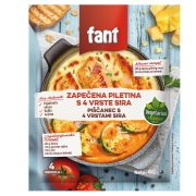 Slika produkta MEŠANICA ZA PRIPRAVO JEDI PIŠČANEC 4 VRSTE SIRA FANT, PODRAVKA, 40G