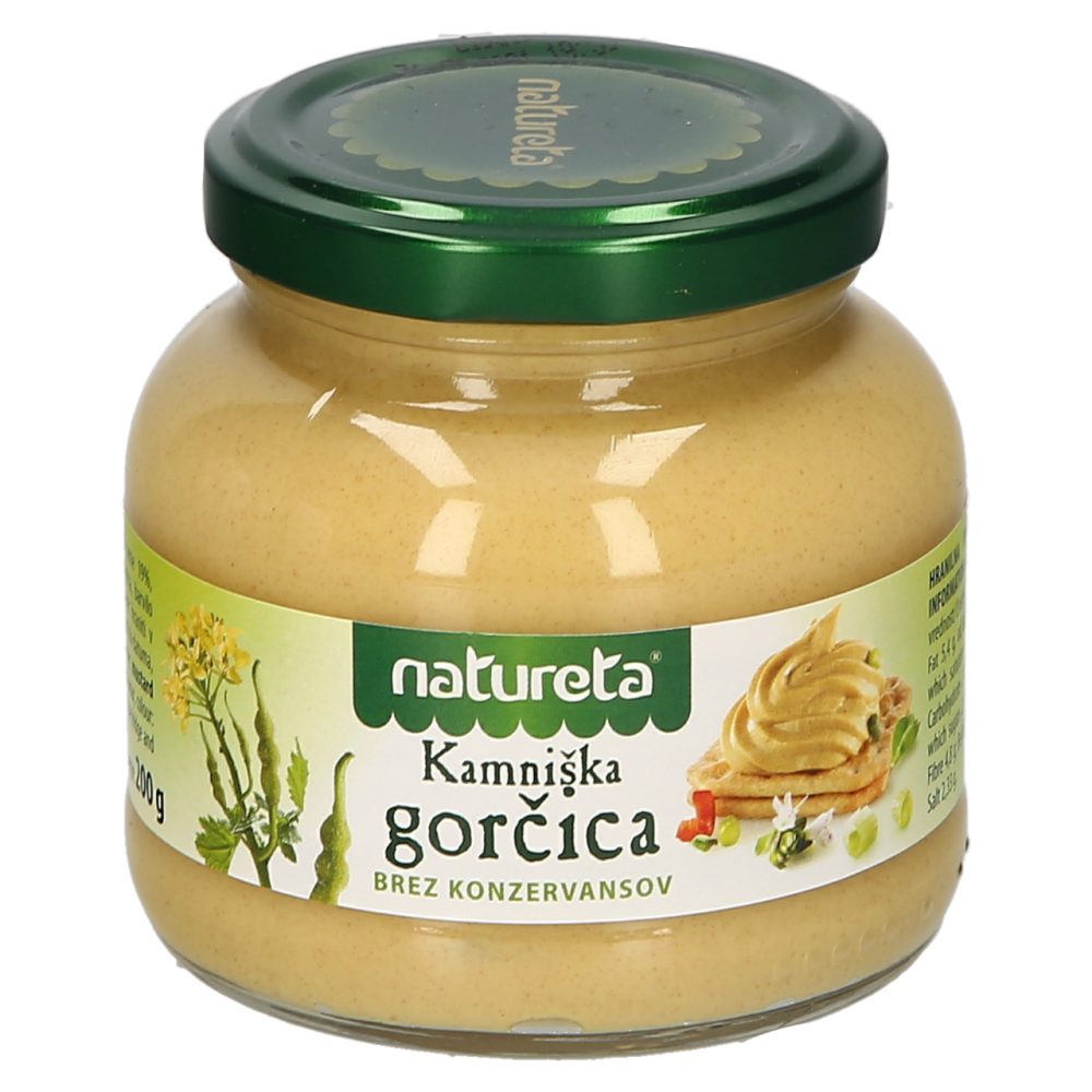 Kamniška gorčica, Natureta, 200 g