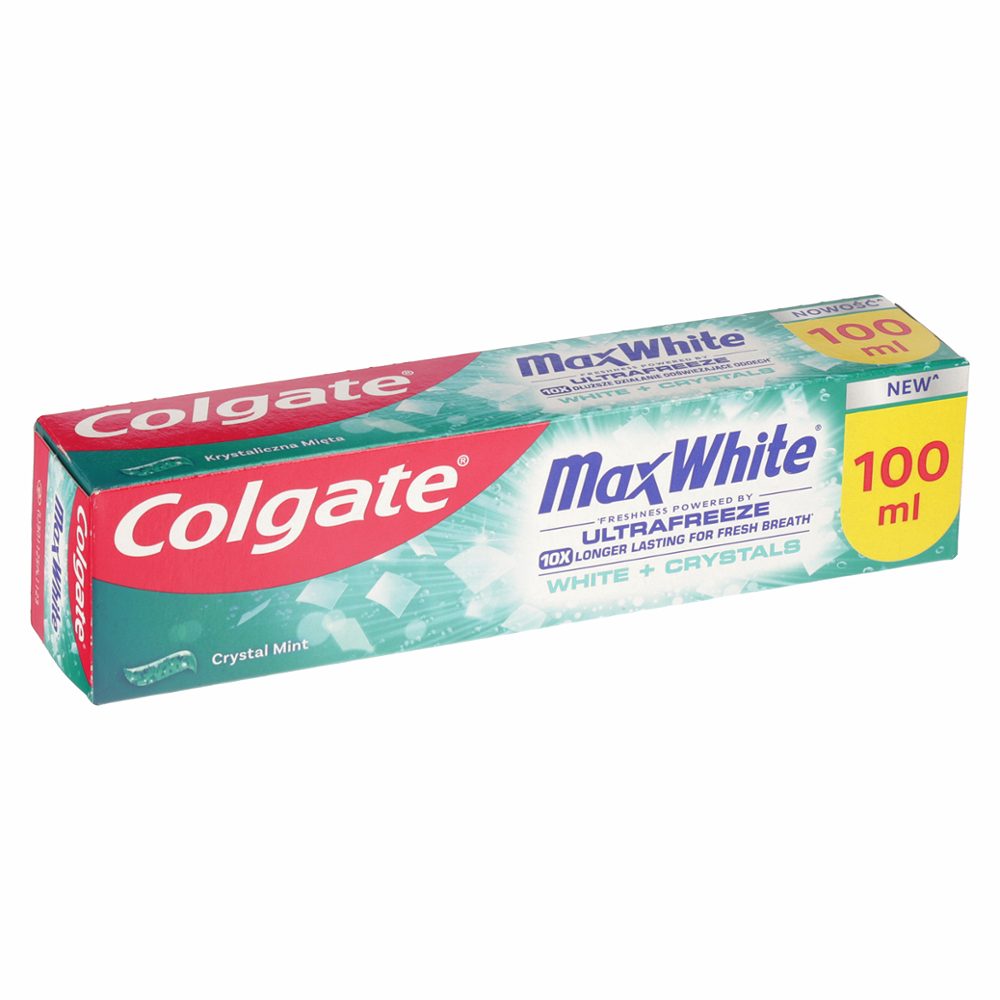 zobna pasta max white crystals