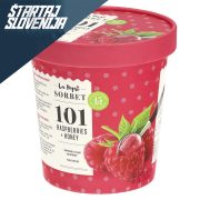 Slika produkta SORBET MALINA, LA POPSI, 473ML