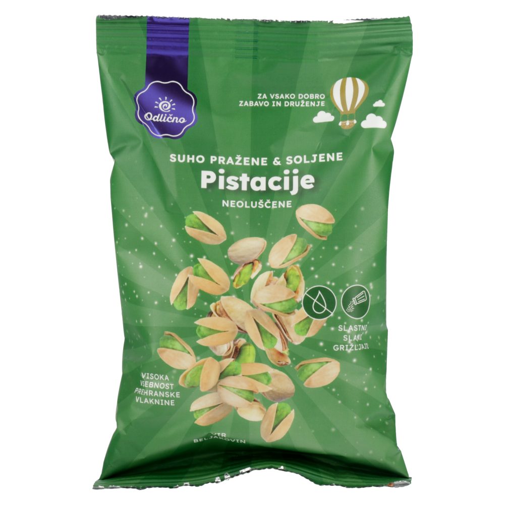 pražene in soljene pistacije