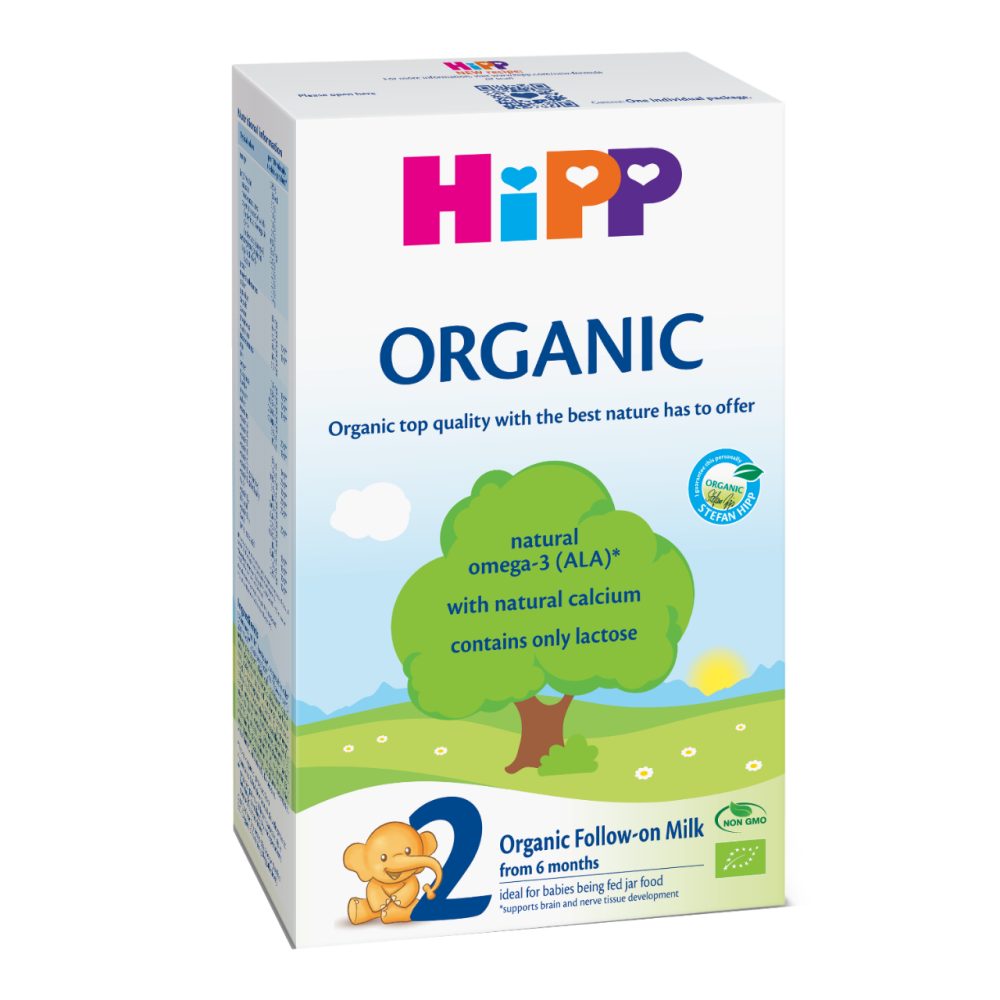 BIO MLEKO ZA DOJENČKE 2, HIPP ORGANIC, 300G