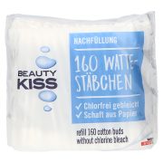 Slika produkta VATIRANE PALČKE PAPIRNATE, 100% BOMBAŽ BREZ KLORA, BEAUTY KISS, 160/1