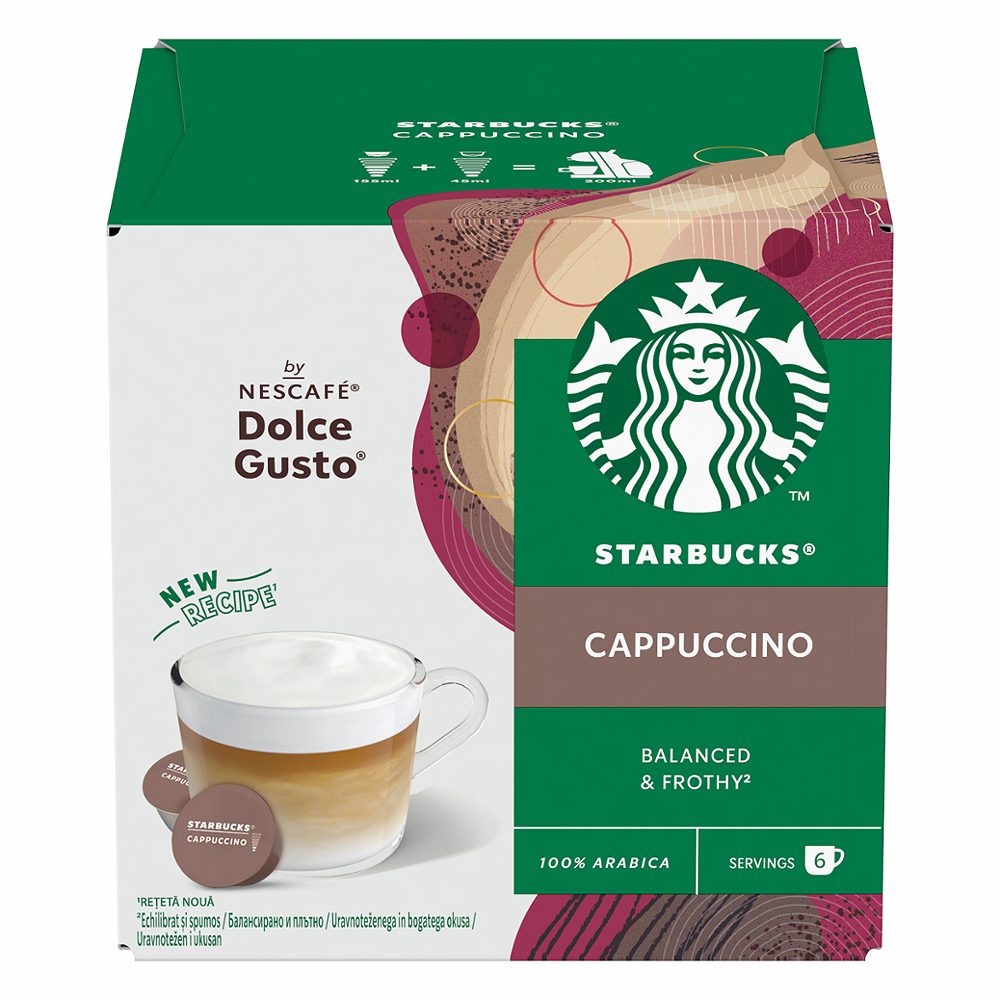 kava v kapsulah cappuccino