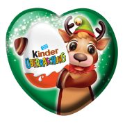 Slika produkta ČOKOLADNI SRČEK Z BOŽIČKOM, KINDER SURPRISE, 53G