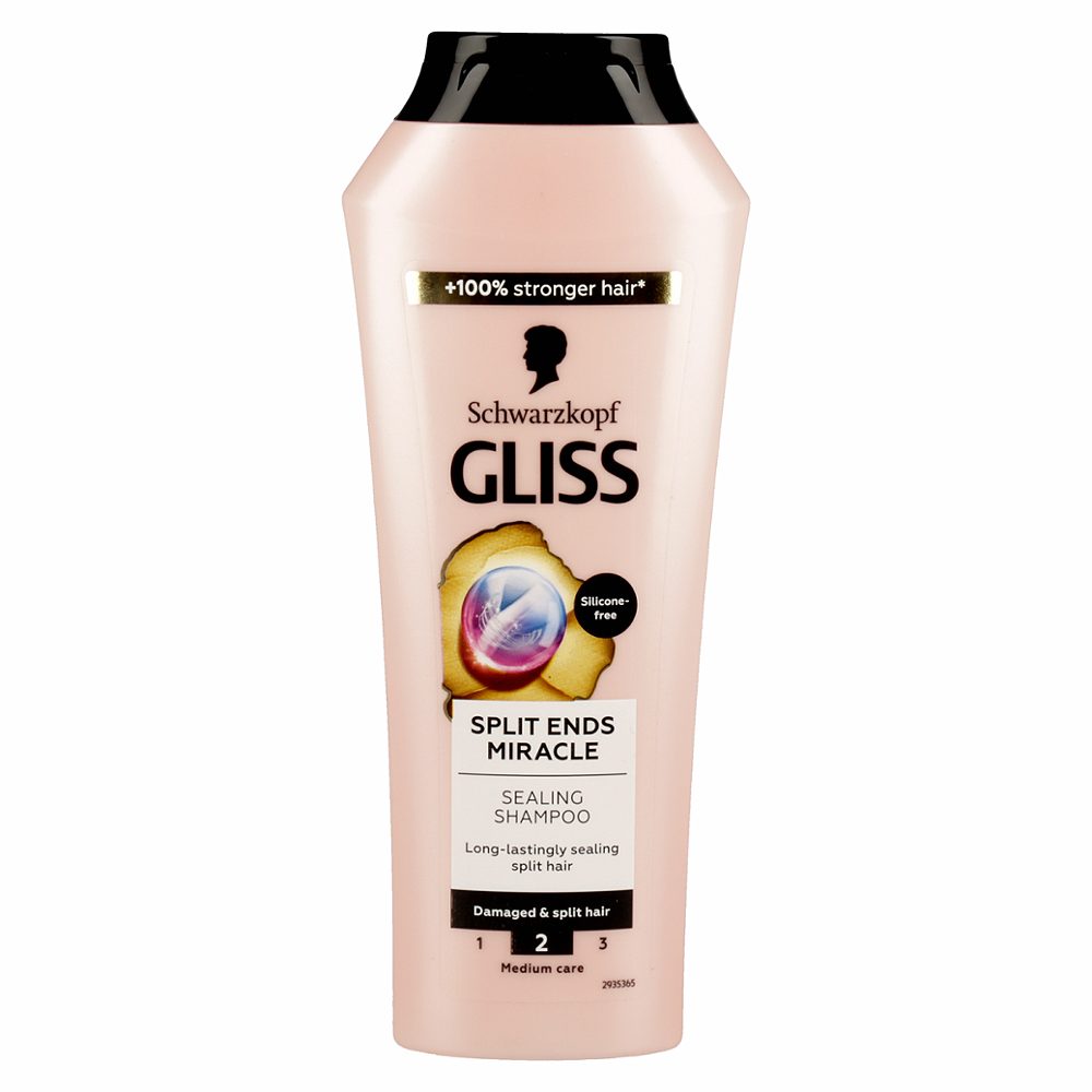 šampon split ends miralce, gliss, 250ml