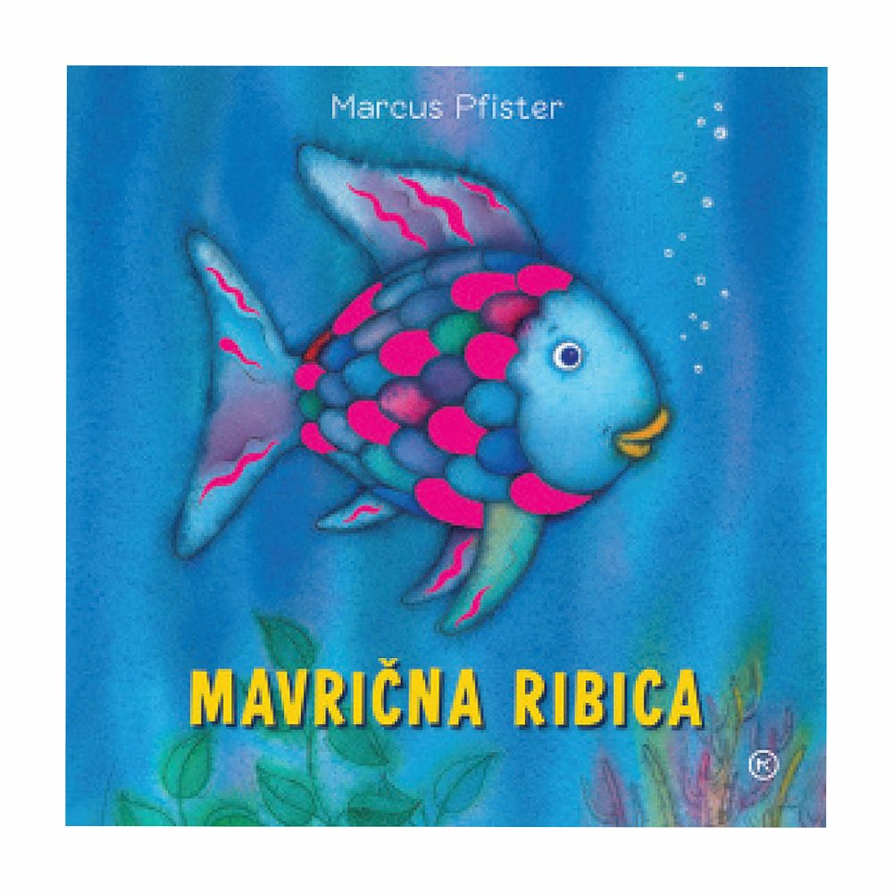 otroška slikanica  mavrična ribica