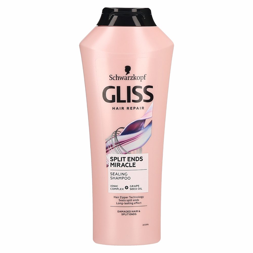 šampon za lase split ends miracle, gliss, 400ml