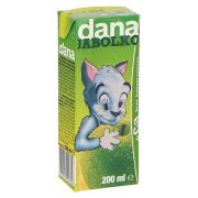 Slika produkta NEGAZIRANA BREZALKOHOLNA PIJAČA Z JABOLČNIM SOKOM IN DODANIM KALCIJEM, DANA, 0,2L