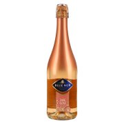 Slika produkta AROMATIZIRANA PIJAČA NA OSNOVI VINA Z ZLATIMI LISTIČI 24K ROSE, BLUE NUN, 0,75L