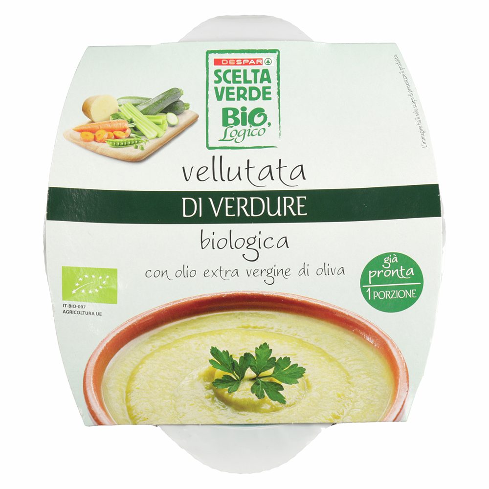 bio zelenjavna kremna juha, despar bio, logico, 350g