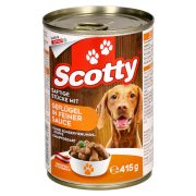 Slika produkta MOKRA HRANA ZA PSE S PERUTNINO V OMAKI, SCOTTY, 415G