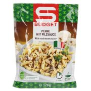 Slika produkta INSTANT TESTENINE Z GOBOVO OMAKO, S-BUDGET, 170G