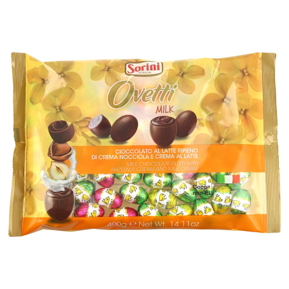 ČOK.MALA JAJČKA OVETTI 400G