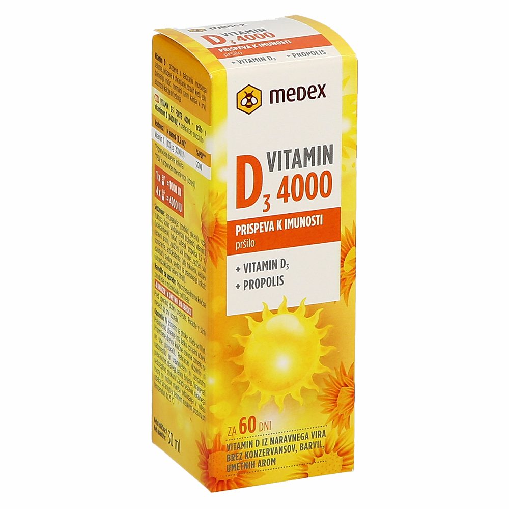 pršilo z vitaminom d3 4000