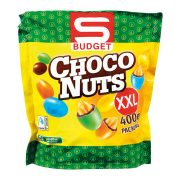 Slika produkta ARAŠIDI OBLITI S ČOKOLADO CHOCO NUTS XXL, S-BUDGET, 400G