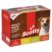 Slika produkta MOKRA HRANA ZA PSE MULTIPACK, SCOTTY, 12X100G