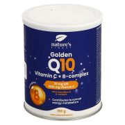 Slika produkta PREHRANSKO DOPOLNILO GOLDEN Q10 + VITAMIN C + B-KOMPLEKS, NATURE´S FINEST, 150G