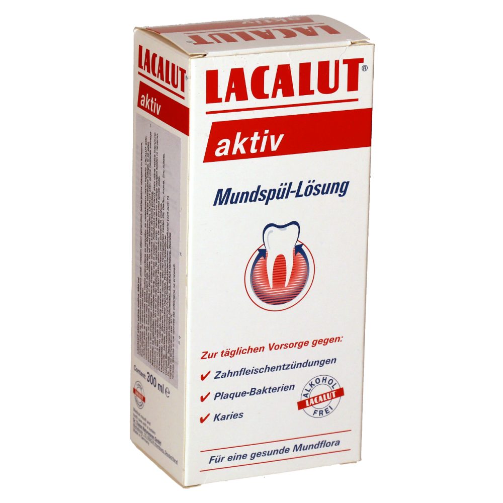 USTNA VODA AKTIV, LACALUT, 300ML