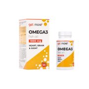 Slika produkta PREHRANSKO DOPOLNILO OMEGA 3 1000 RIBJE OLJE, GET MORE, 60/1