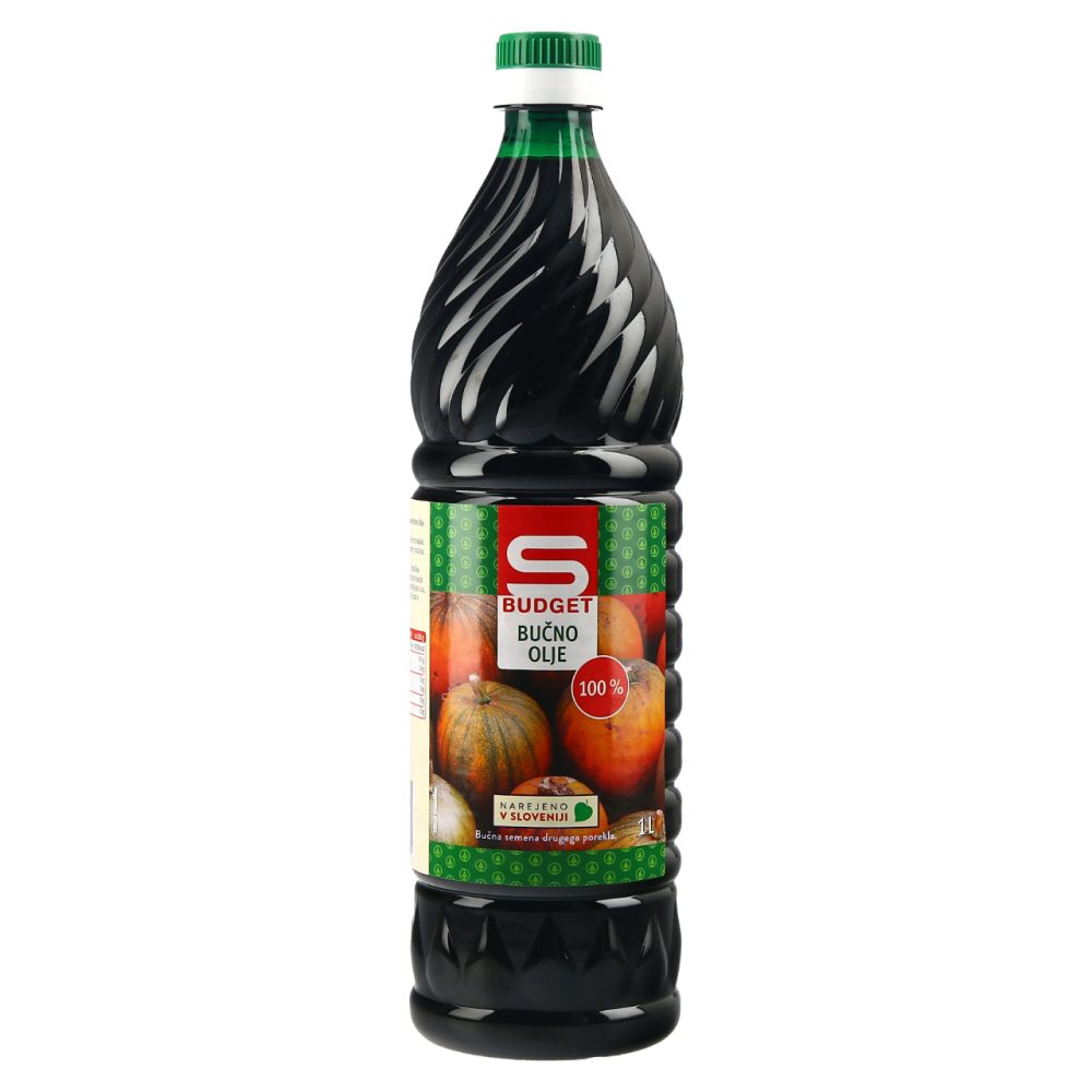 BUČNO OLJE, S-BUDGET, 1L