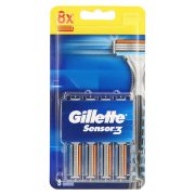 Slika produkta NADOMESTNI NASTAVKI SENSOR 3, GILLETTE, 8/1