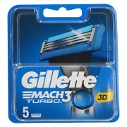 Slika produkta NADOMESTNI NASTAVKI MACH3 TURBO, GILLETTE, 5/1